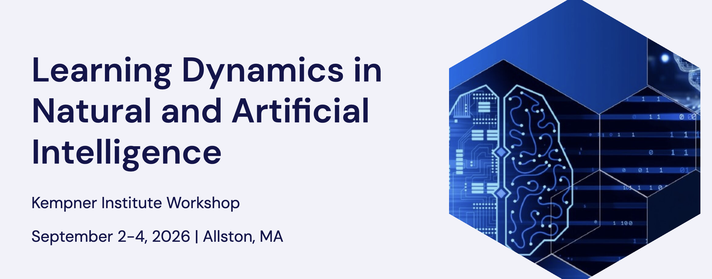 Learning Dynamics in Natural and Artificial Intelligence